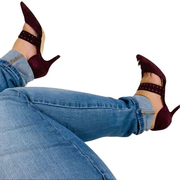 Sole Society Dark Plum Drisela Pumps - Size 5 - Picture 14 of 16